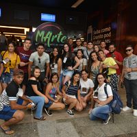 Alunos do IFMT lotam shopping Plaza de Rondonópolis para assistira exibição dos vídeos inscritos na 2ª MArte