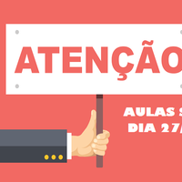 Atenção - Aulas Suspensas