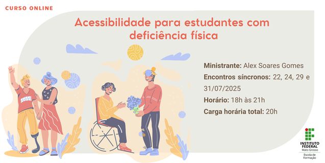 Esfor promove curso de Acessibilidade para Estudantes com Deficiência Física para servidores
